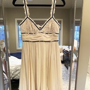 BCBG Maxazria babydoll style dress